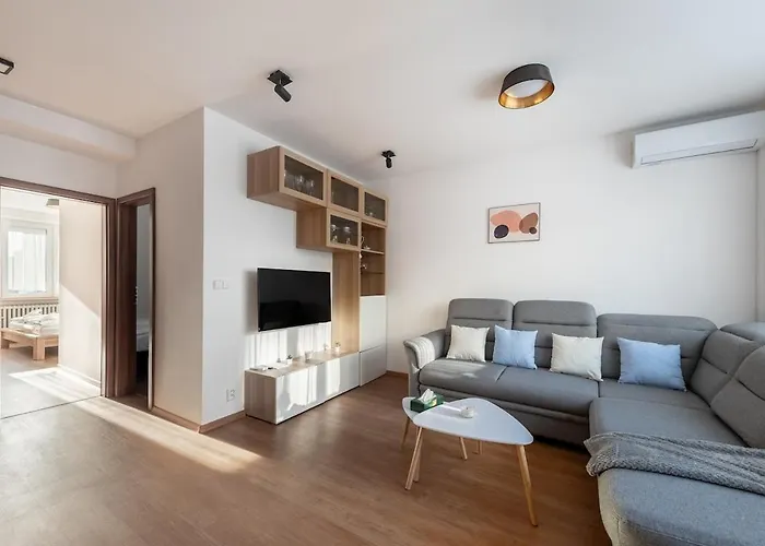 Prague Sports District 2 Bedroom Apt